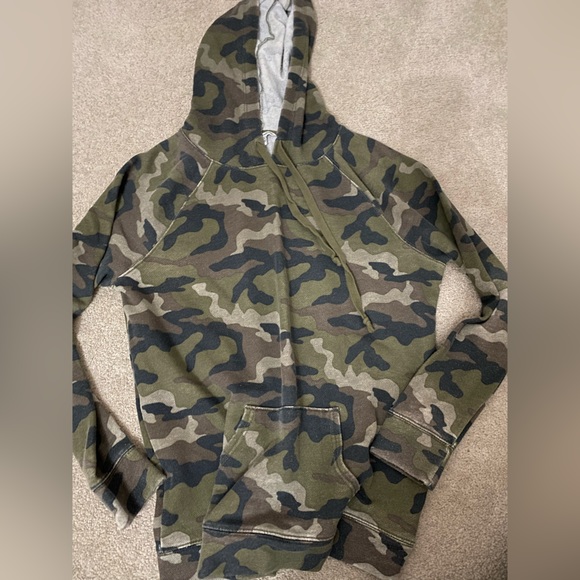 camo oversized hoodie - Picture 1 of 3
